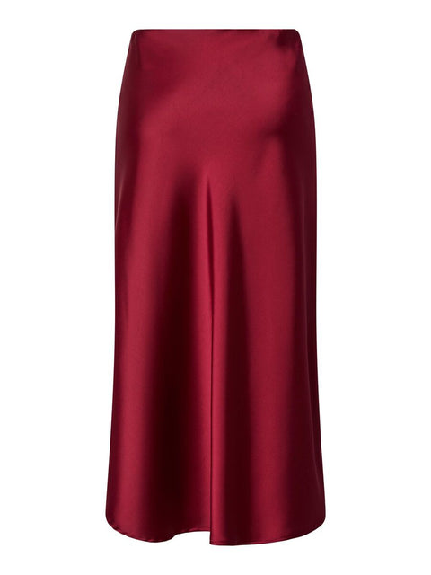Pella midi skirt Burgunder