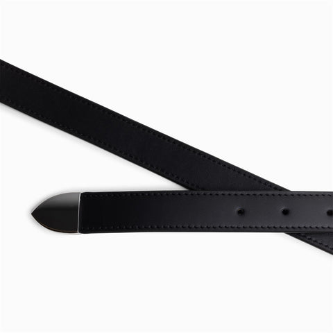 Glam western belt Sort