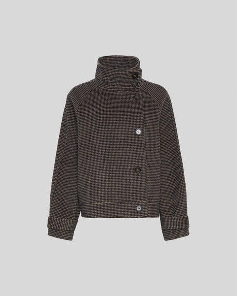 Pamela Jacket Brun Melert