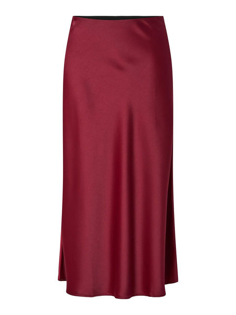 Pella midi skirt Burgunder