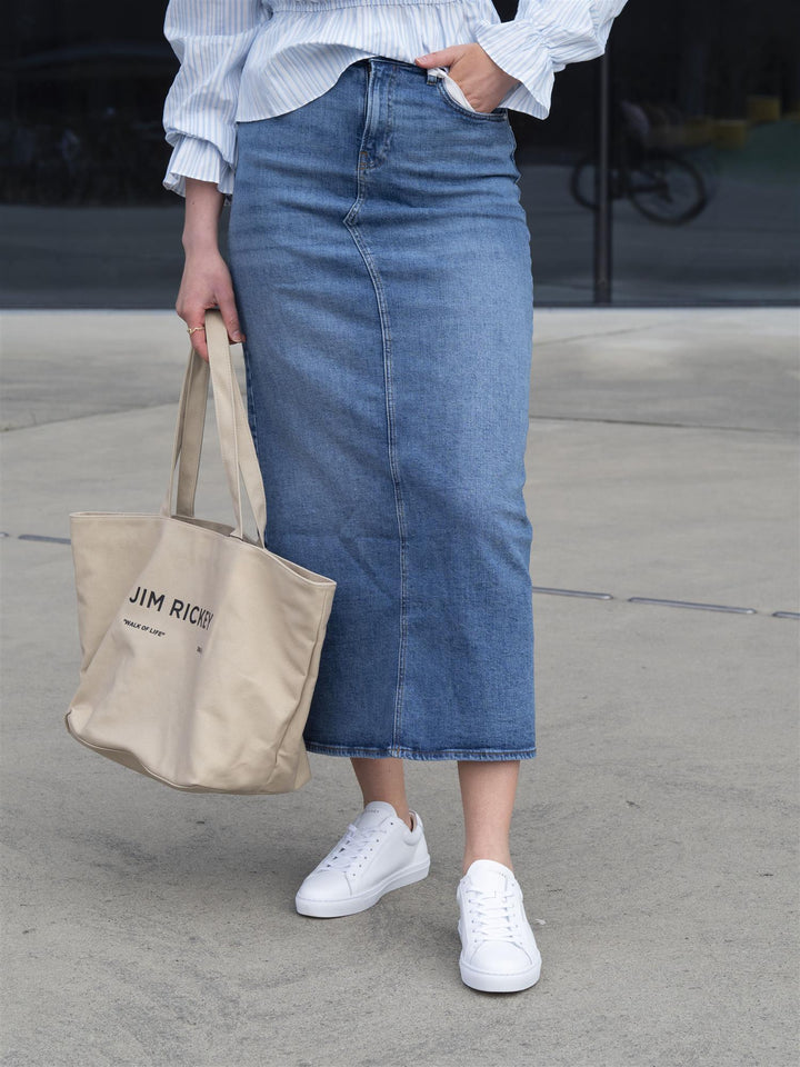 Zoe maxi skirt Blå