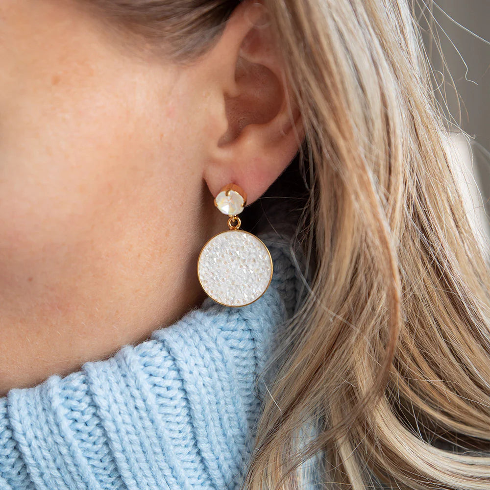 Chloe Earrings Hvit