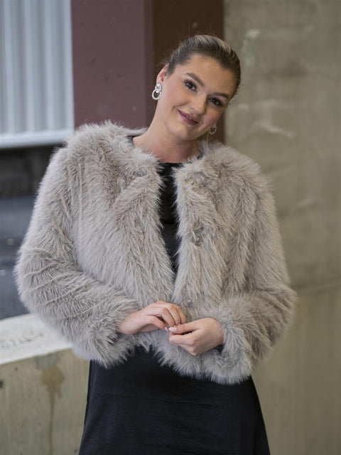 Zaziah Jacket Lysegrå