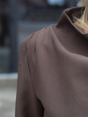 Beverly top Brun