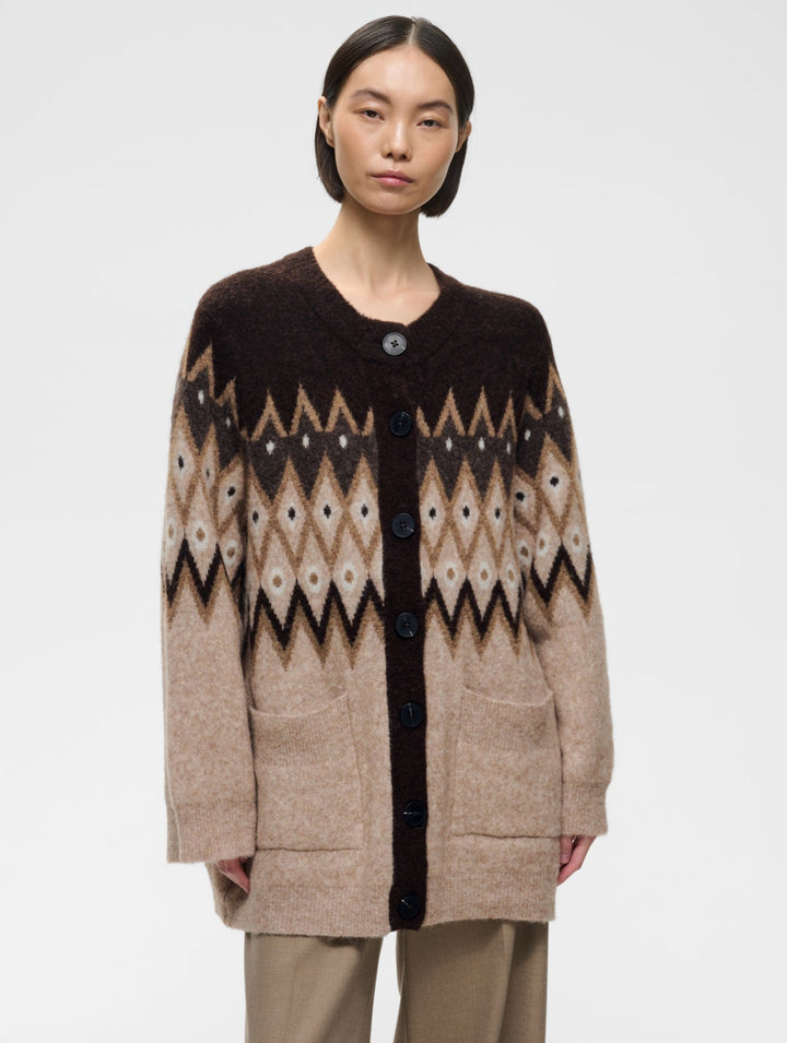 Poppy Cardigan Brun