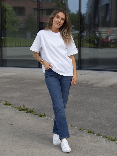 Sila Oversize Tee Hvit