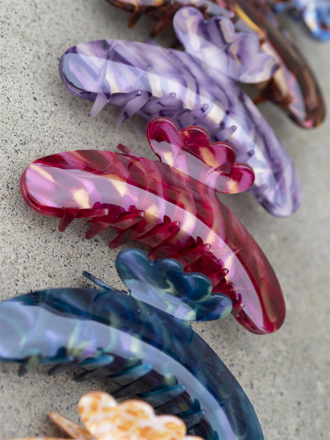 Trixy hair claw Lilla