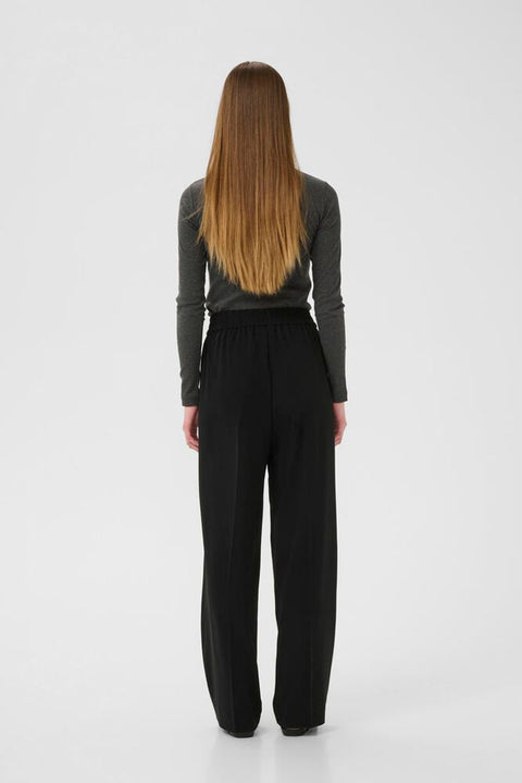Dagna rollneck melange Mørkegrå