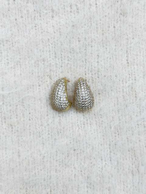 Macy Rhinestone Earrings Gull