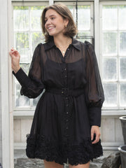 Organza Mini Dress Sort