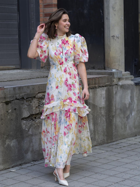 Chiffon Tieback Gown Mønster