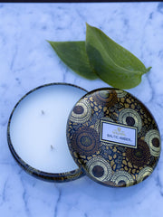 3-wick Tin Candle Baltic Amber Gull