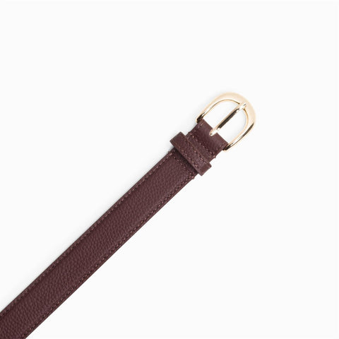 Basic Belt Burgunder