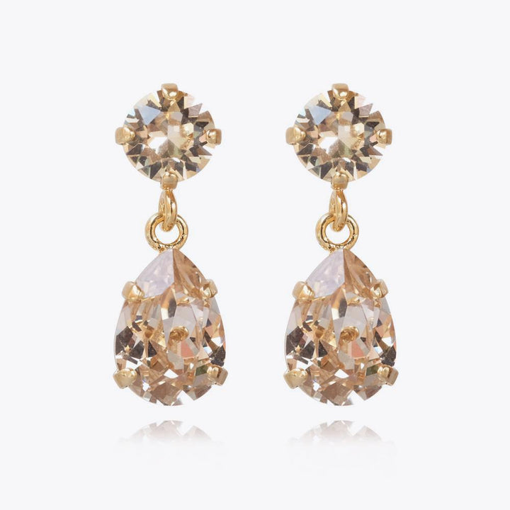 Mini drop earrings Golden Shadow