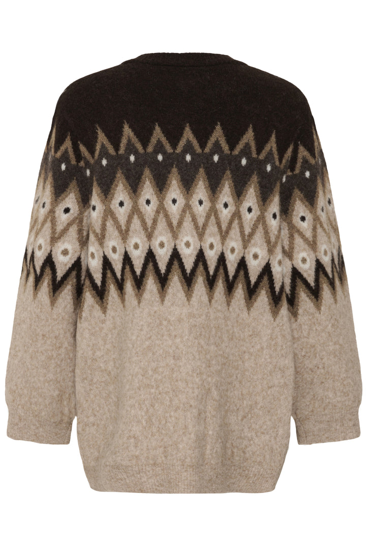 Poppy Cardigan Brun