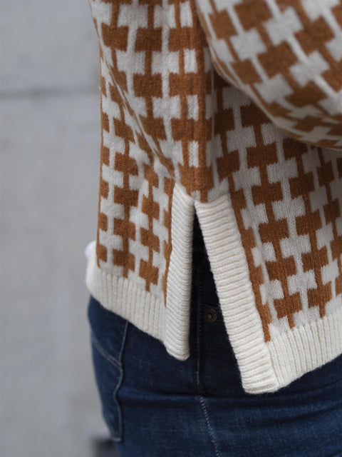 Amaria Zip Pullover Striper