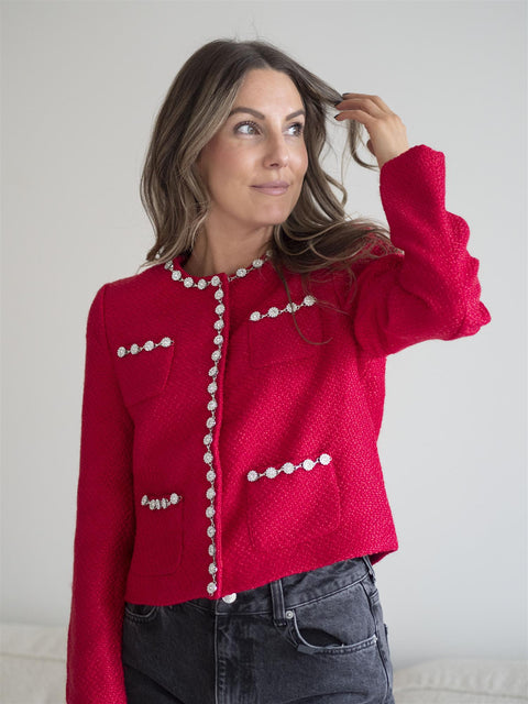 Elizabella Jacket Rød