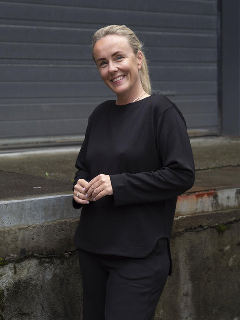Gincent Crewneck Sort