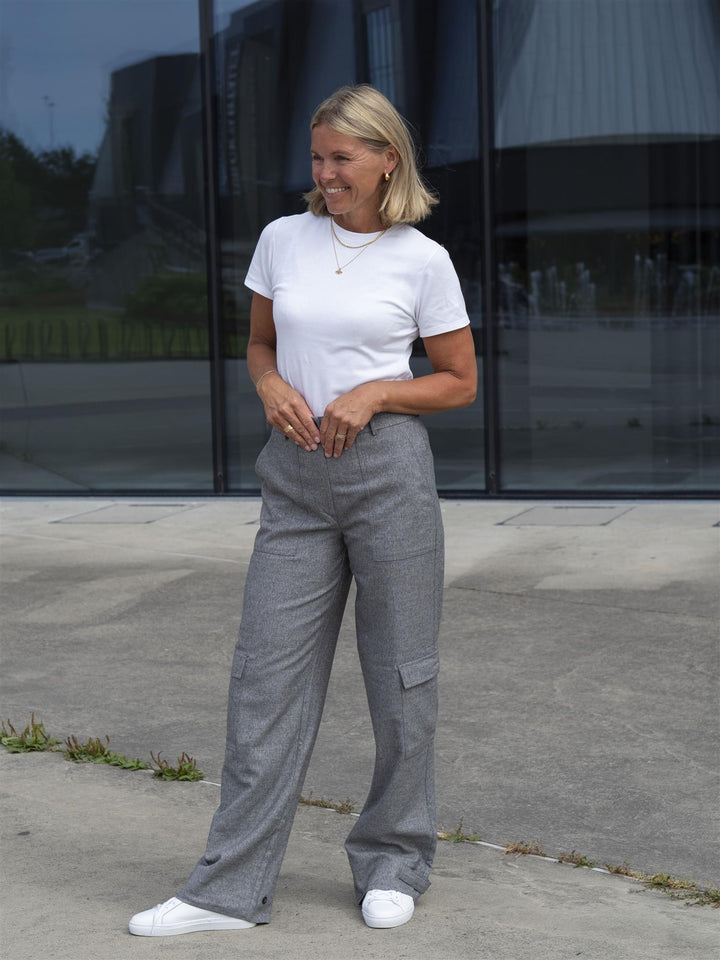 Sophia Cargo Strap Grå