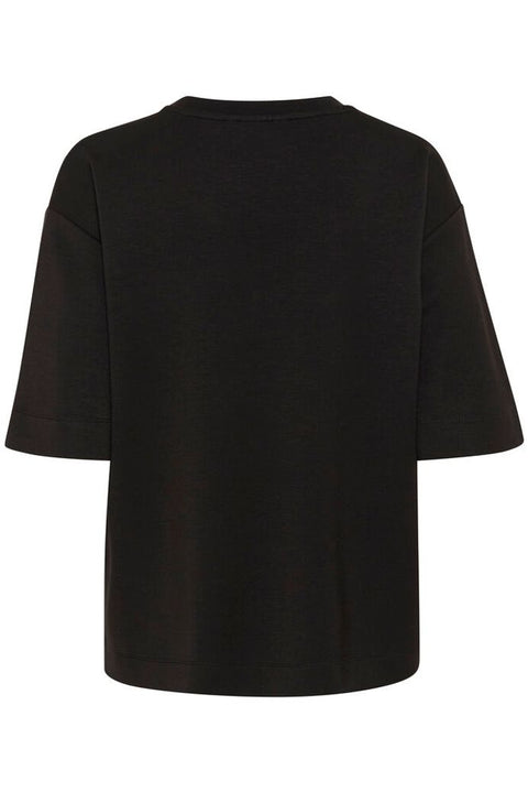 Pannie Oversized T shirt Sort