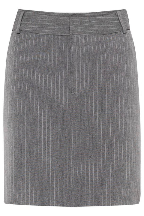 Joelle pinstripe skirt Grå