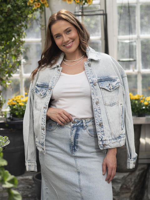 Acida jacket Lysblå