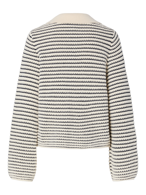 Fanto Knit Cardigan Striper