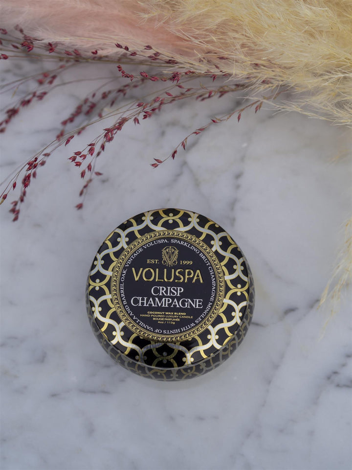 Tin Candle Crisp Champagne Sort