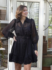 Organza Mini Dress Sort