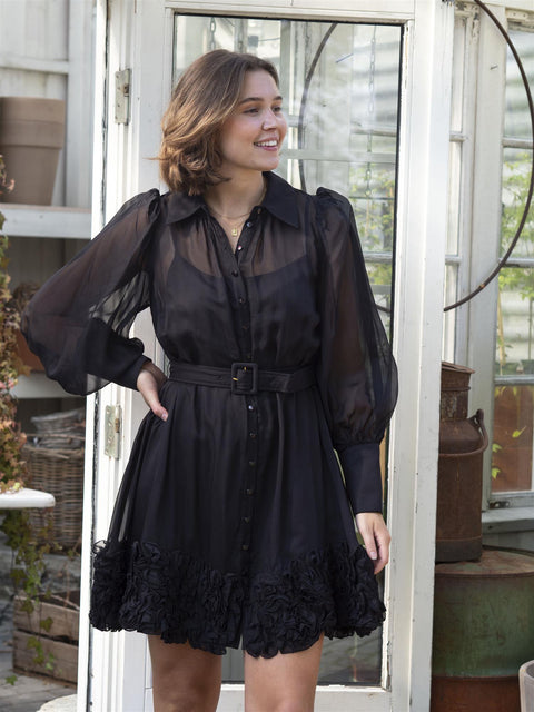 Organza Mini Dress Sort