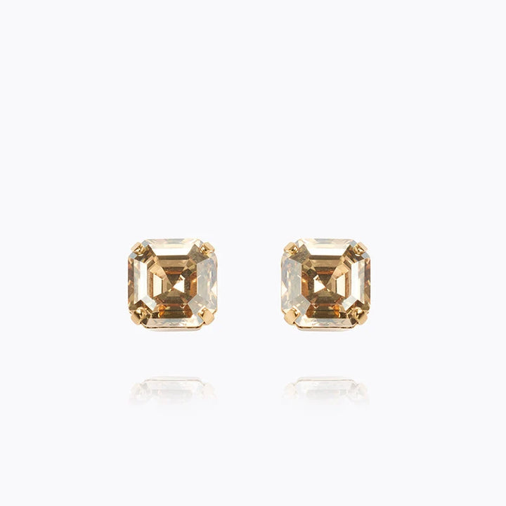 Eve Stud Earrings Beige