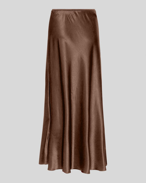 Nicolette Ullas Skirt Mørkebrun