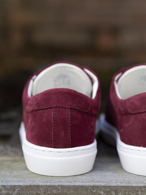 Spin Suede Burgunder