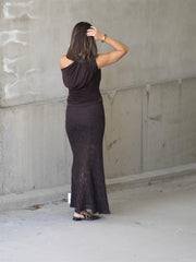 Akasha Lace Skirt Brun