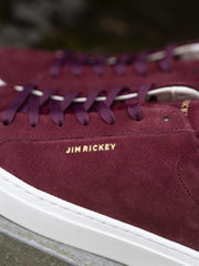 Spin Suede Burgunder