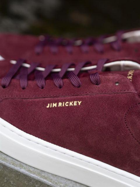 Spin Suede Burgunder