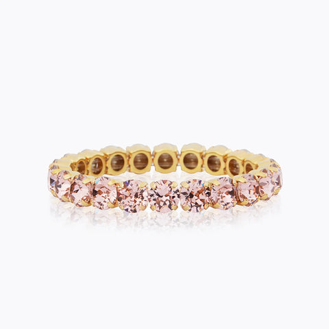 Gia Stud Bracelet Gold Vintage Rose Lys Rosa