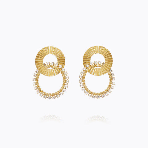 Gaianna Earrings Gold Gull