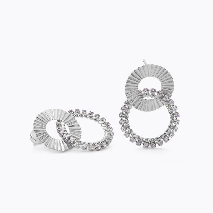 Gianna Earrings Sølv