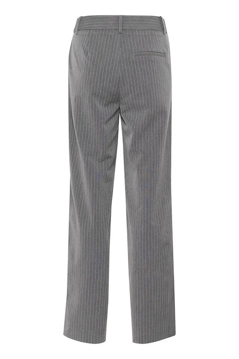 Joelle pinstripe pant Grå