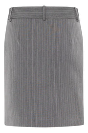 Joelle pinstripe skirt Grå