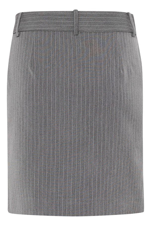 Joelle pinstripe skirt Grå