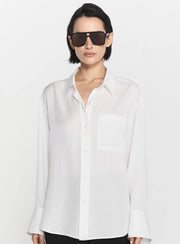 Kiara Fluid Shirt Offwhite