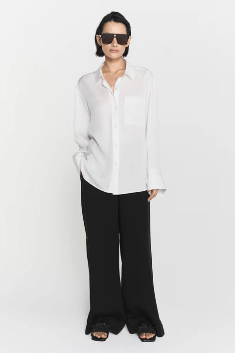 Kiara Fluid Shirt Offwhite