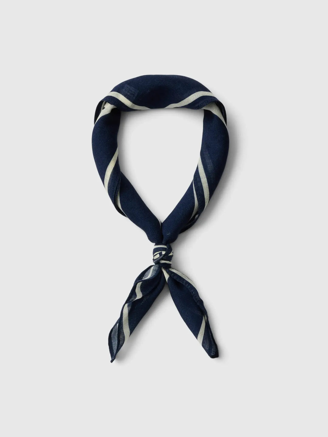 Ria wool scarf Hvit/Blå