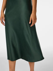 Pella midi skirt Mørkegrønn