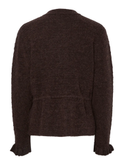 Thellis Knit Cardigan Brun