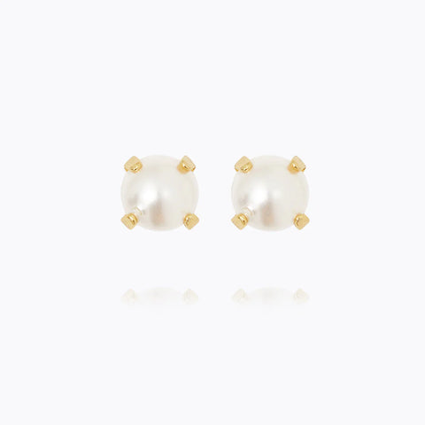 Mini Stud Earrings Pearl