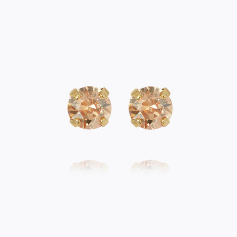 Mini Stud Earrings Golden Shadow