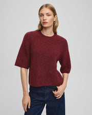Milania Hope Pullover Burgunder
